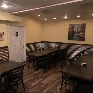 sushi and sashimi, interior