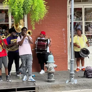 Jazz is just outside