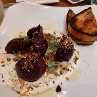 Beets and Labneh