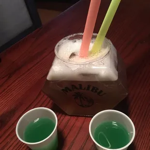 Lucky shot  and long island