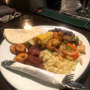 Buffet style for a corporate event.