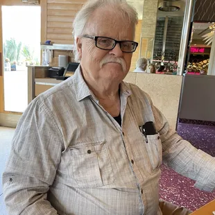 That's me Art After a great meal