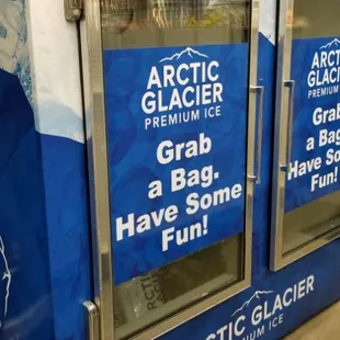 Bags of ice available!