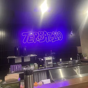 Bar area