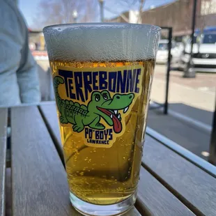 a pint of beer