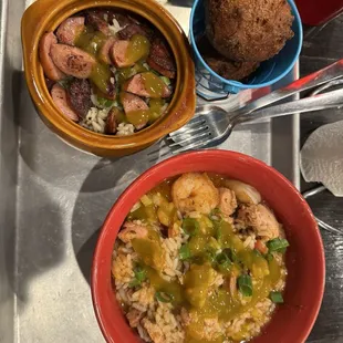 Some amazing Cajun food