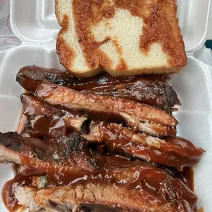 Barbecue Rib Sandwich