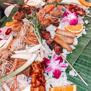 sashimi, sushi, sushi and sashimi, food