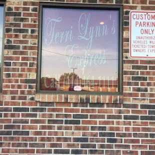 reflection in window