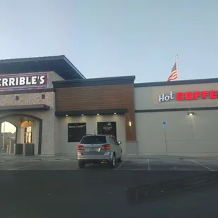 the exterior of a restaurant