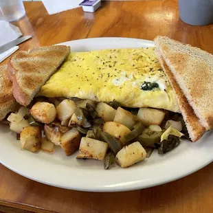 Mediterranean omelette