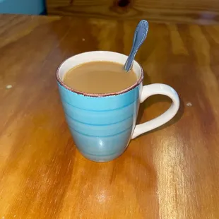 Hot cup of coffee