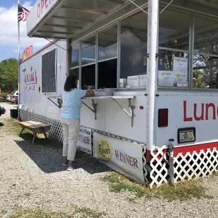 Moved to a new location behind Steve&apos;s ice cream