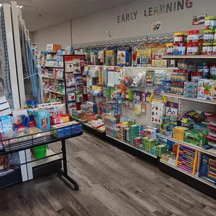 Terrific Teaching Tools offers tons of early learning materials.  Your neighborhood educational store, 6039 E. Main St. Columbus, Ohio 43213