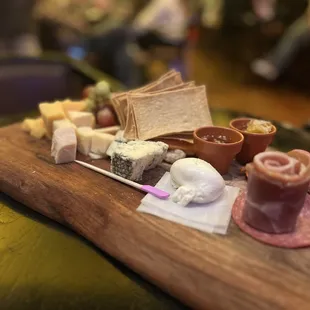 The soft cheeses were wonderful too
