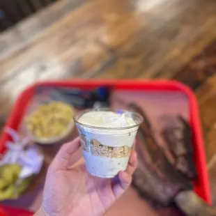 Banana pudding $3.75