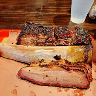 Beef rib &amp; brisket