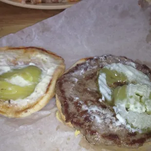 Nice Diner style Cheeseburger