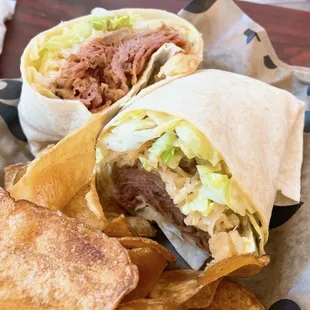 Wrap Lunch Ham and Gouda