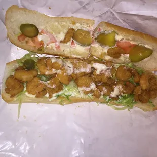 12in Shrimp Po-boy