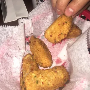 Terry's Pepper jack Mac n cheese bites