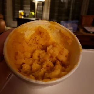 Soup? Supposedly asiago broccoli