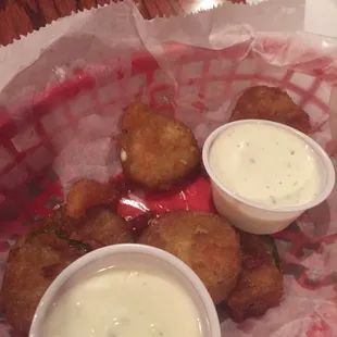 Fried pickles