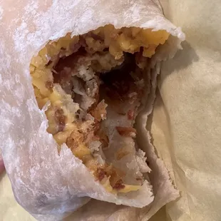 Bacon Egg HB Burrito