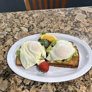 Avocado Toast Sunny side