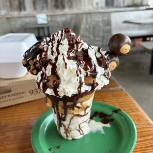 Terry's Grocery, Subs, and Pizza did NOT disappoint!  The Buckeye Shake was spectacular!