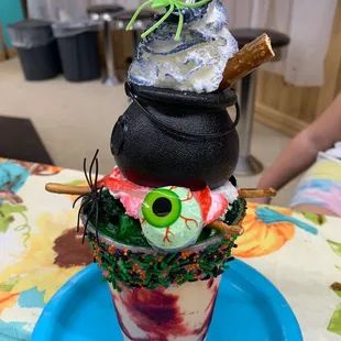 Halloween milkshake