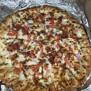 Bacon Ranch Pizza