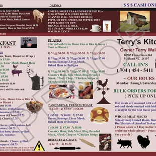 New Menu updated Aug 2022