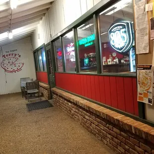 the inside of the restaurant