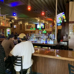 View inside restaurant