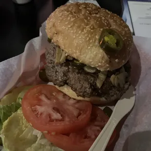 1 pounder with the trimmings