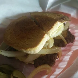 Patty Melt Burger