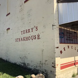 the outside of the building