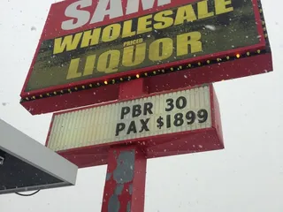 Sam's A Wholesale Priced Liquor