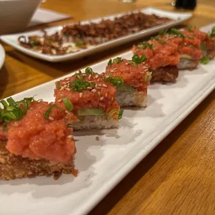 Panko Encrusted Tuna Sashimi