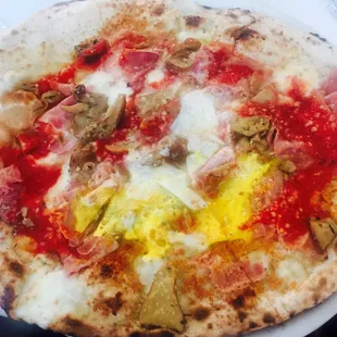 Porcini Mushroom Pizza