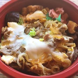 Sukiyaki Donburi