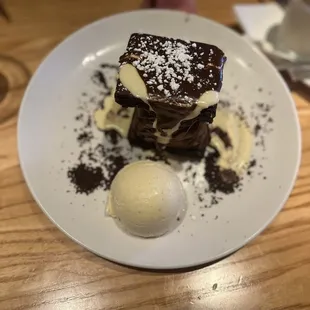 Chocolate Almond Tortino