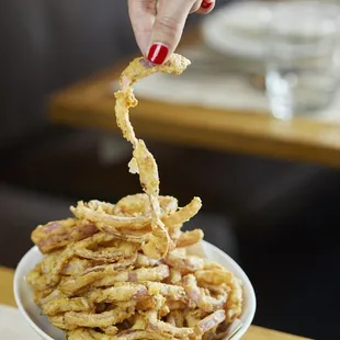 Fried Onion Strings
