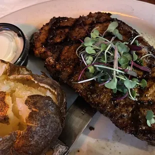 NY Strip Steak - 12oz, quality, and perfectly prepared.