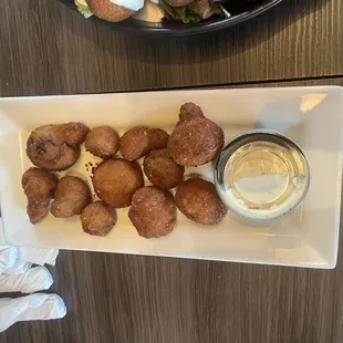 Fried funghi