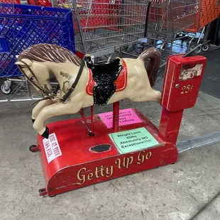 Awww! I used to love to ride this thing as a kid.