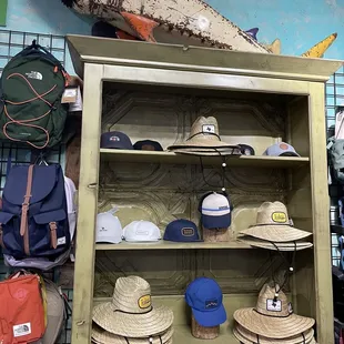 Some of the water/surf/fishing apparel on the 2nd floor of the clothing store