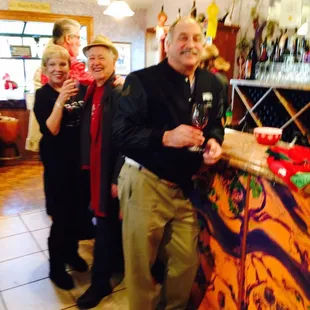 Tasting at the Singing Winemaker