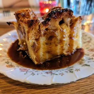 Caramel Bread Pudding. $15.